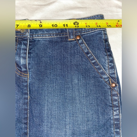Vintage Y2K Fcuk Denim Mini Skirt Women’s Size 6 - Picture 8 of 9